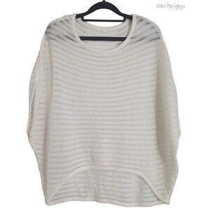 Knit lightweight hi-lo cover up